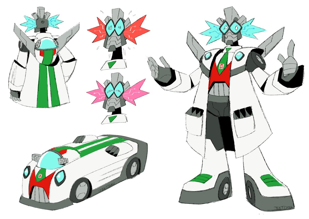 「Professor Wheeljack  An optimistic bot w」|Jeetdohのイラスト