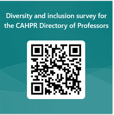 CAHPR DIRECTORY OF PROFESSORS: CAHPR plans to showcase the UK's AHP Professors in a new directory. We aim to create a Directory of AHP Professors on our website to facilitate networking, knowledge exchange, collaboration & visibility. cahpr.csp.org.uk/news/2024-02-2… #AHPProfs #CAHPR