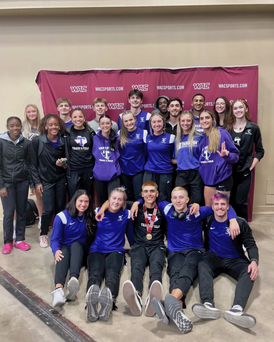 14 All-Time Top 10 Performances, 11 All-Conference Selections, 4 School Records, and a #10 in NCAA #67 in the World jump!!! This squad has been putting the work in and the results speak for themselves. So proud of each and every one of them!!!