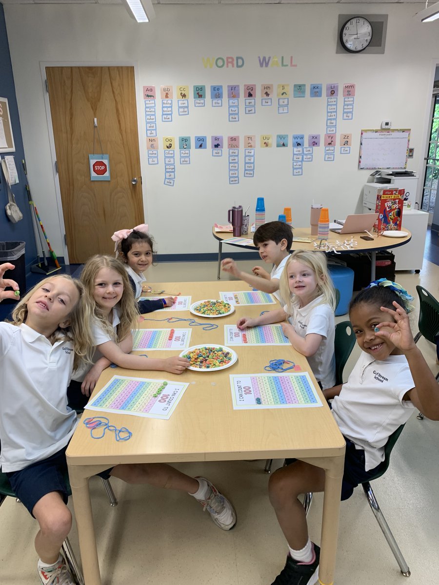 GSSstingrays's tweet photo. Last week our students and teachers celebrated the 100th day of school by dressing up and fitting exactly 100 students into one classroom. This school year is flying by, and we cannot wait to finish out the year strong! https://t.co/gYH8XfgVCM
