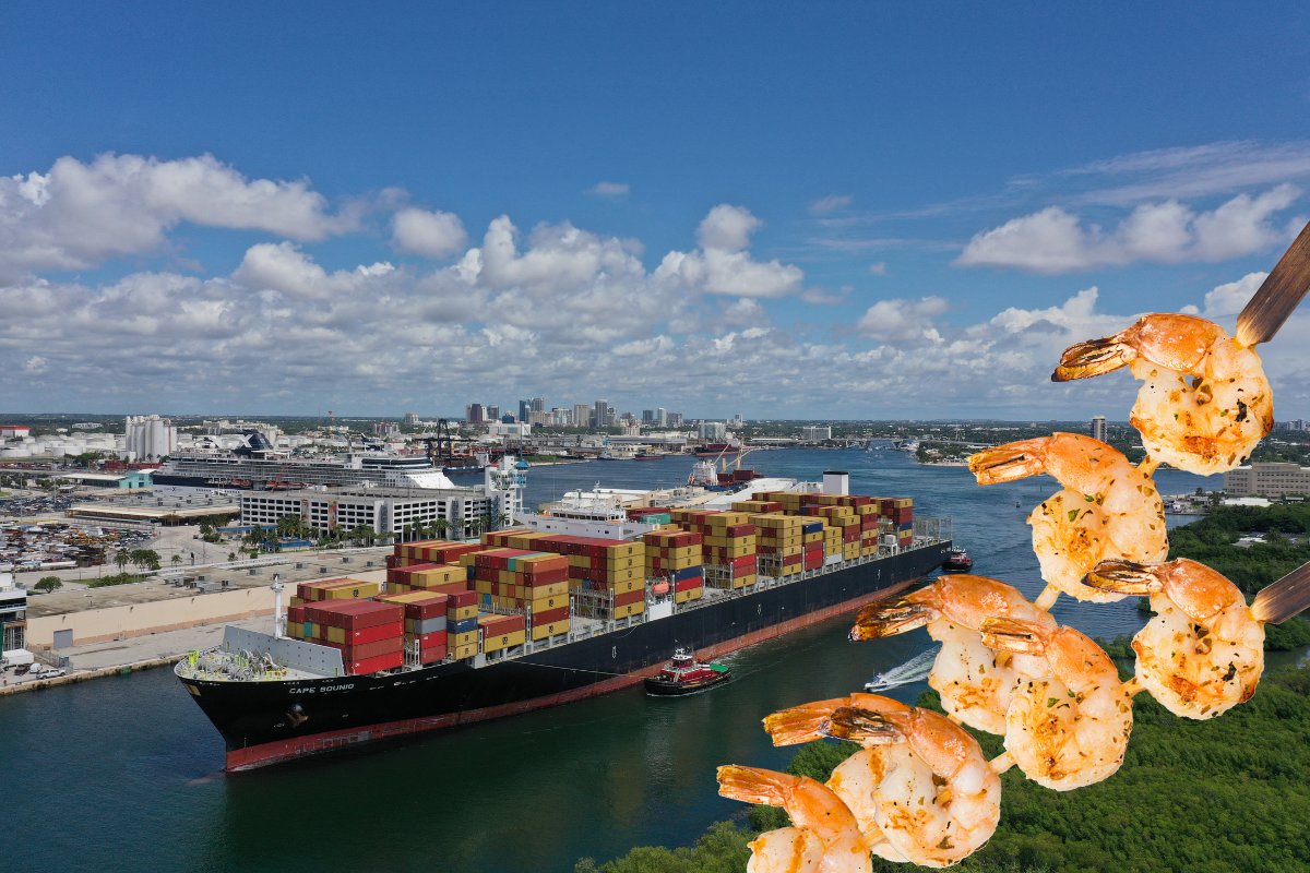 There is nothing fishy about our love of seafood. In the U.S., the value of seafood imports continues to climb. The top 5 suppliers for the U.S. is Canada, Chile, India, Indonesia and Vietnam. #porteverglades #cargo Source: USDA