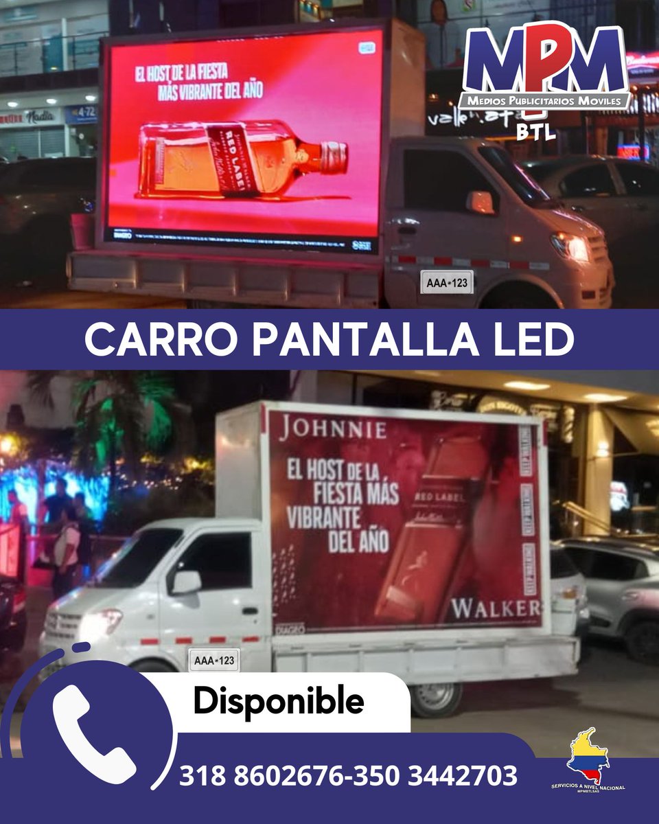 MPMBTL's tweet photo. CARRO
PANTALLA LED
MEDIDA : 4M X 2M Y DE 3M X 2M
QUE LA NOCHE NO TE DETENGA DE PROMOCIONAR TUS CAMPAÑAS.
CONTACTANOS!
#Noche 
#ACTIVACIONBTL https://t.co/ZaX8jWgty0