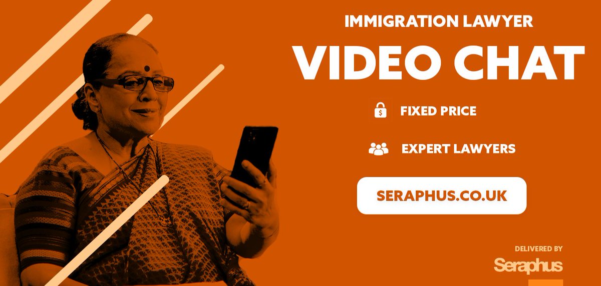 theseraphus's tweet image. 🌍Navigating the complexities of UK immigration? Seraphus Solicitors brings expert guidance to your fingertips! 📱💻 Book a Video Link Consultation for just £99 + VAT. Clear advice, straight to you 👉 seraphus.co.uk #ImmigrationHelp