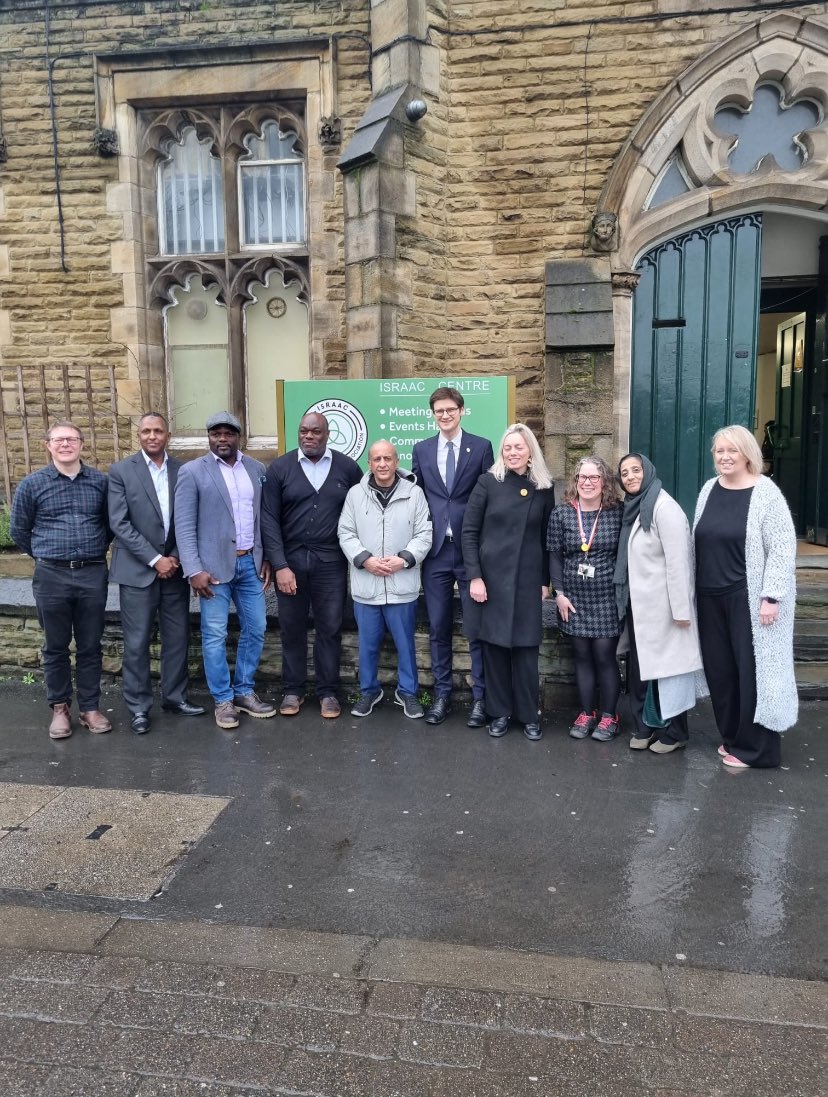 This afternoon had constructive meeting at ISRAAC with Sheffield City Council leader Tom Hunt, Katie Joseph (CEO), Sam Martin &amp; Emma Dickinson Commissioning, Glen of procurement, Marie of ISRAAC and BAME leaders about engagement and working in collaboration at various capacity.