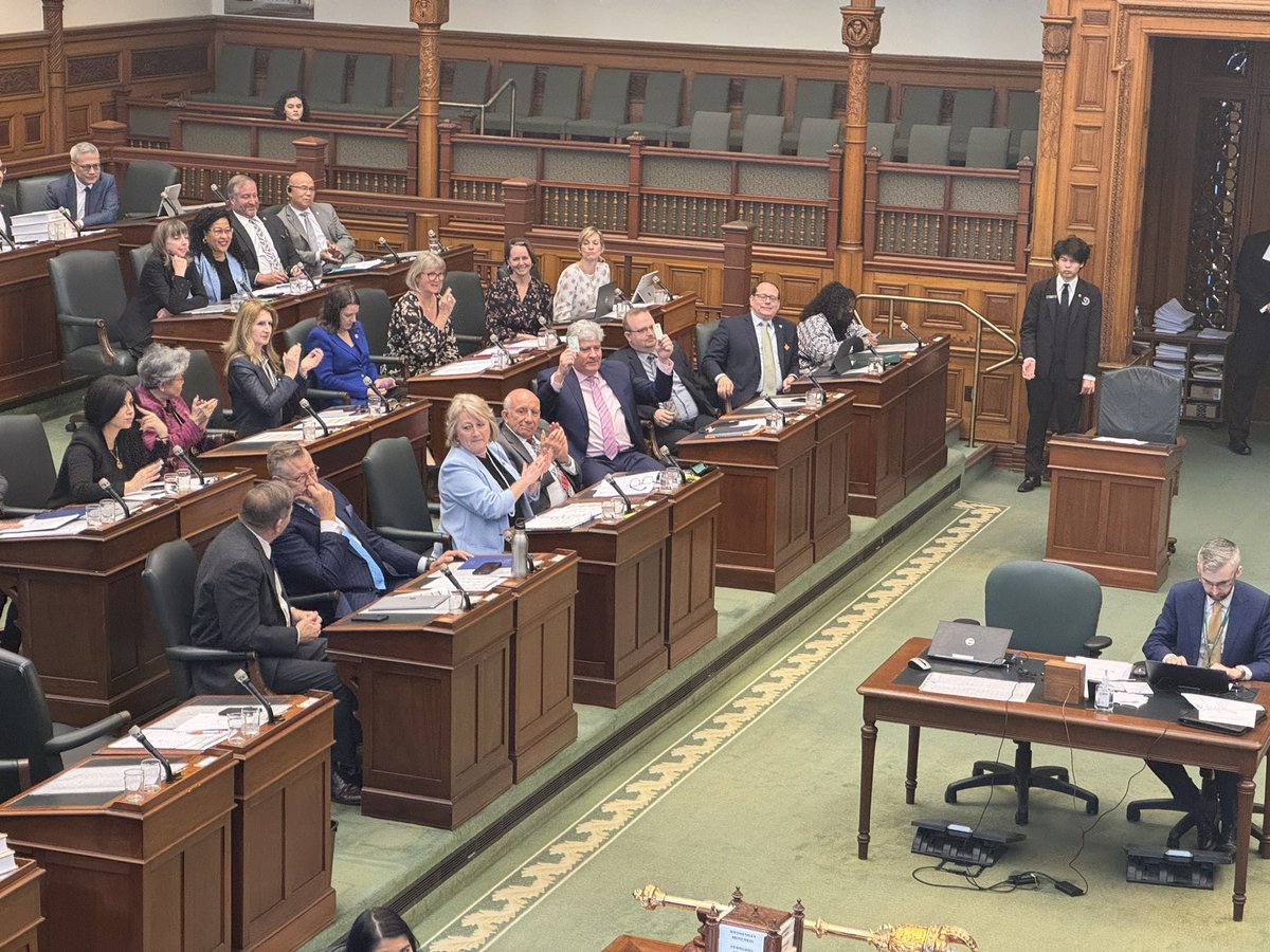 Question period theatre time: John Fraser brandishing his health card and his credit card shouting, “Which card, premier?”

Got a stern, “The member from Ottawa South will put his cards back in his wallet,” from the Speaker.