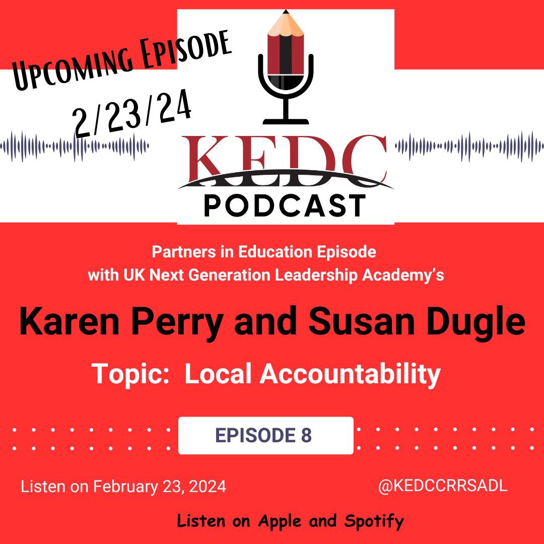 KEDC Instructional Support Services (@kedccrrsadl) on Twitter photo Local accountability systems are systems for reporting student progress that are meaningful to the community the schools serve and so much more. Listen this Friday to the conversation with Kerry Perry and <a href="/DugleSusan/">Susan Dugle</a> for more insight on this work and how UK Next Gen can help. Local accountability systems are systems for reporting student progress that are meaningful to the community the schools serve and so much more. Listen this Friday to the conversation with Kerry Perry and <a href="/DugleSusan/">Susan Dugle</a> for more insight on this work and how UK Next Gen can help.
