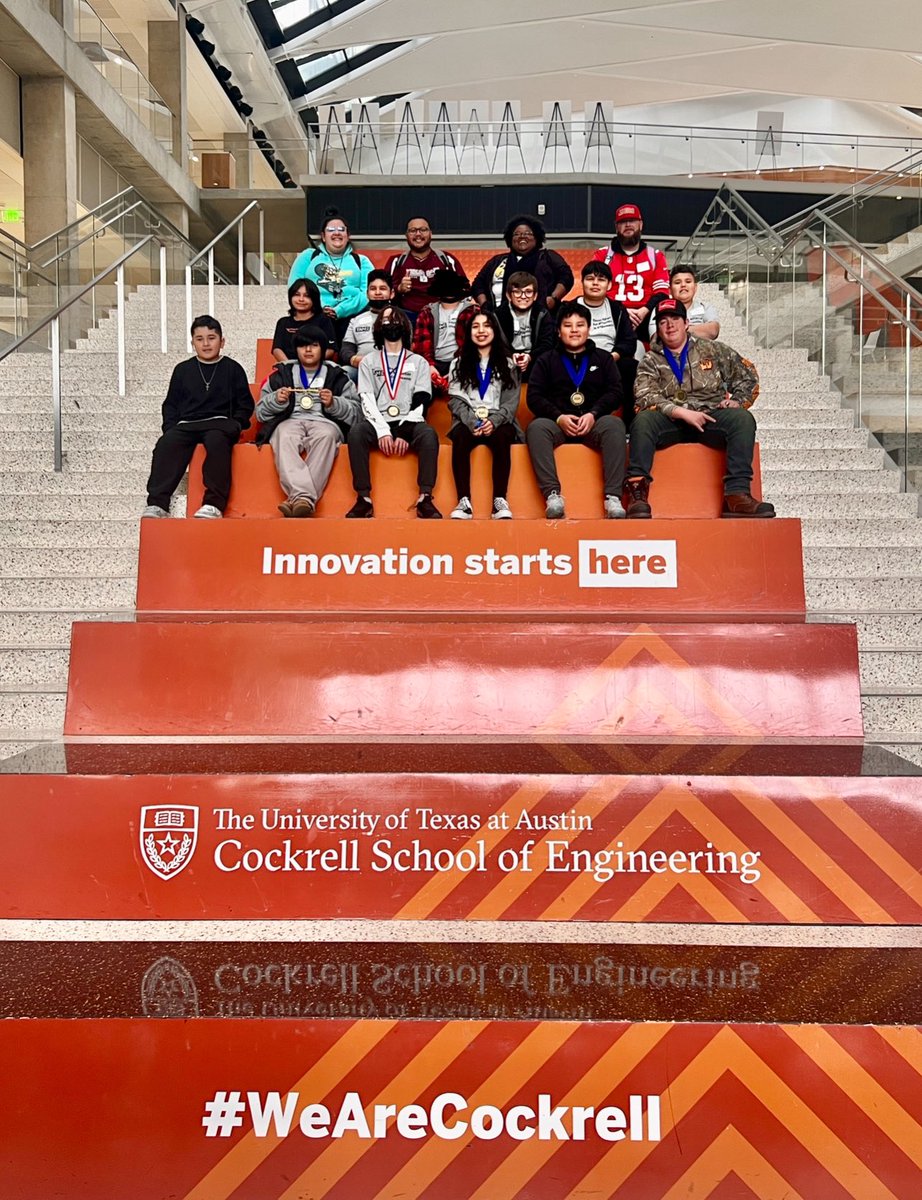 ms_marquise's tweet photo. It was so nice having our @Brentwood_STEAM Robotics Club recognized last night at the @EISDofSA board meeting! Thanks to everyone on the board for taking the time to give these kids the praise they deserve. I love being an educator!❤️👩🏻‍🏫🤖 https://t.co/hzxtVOQlFo