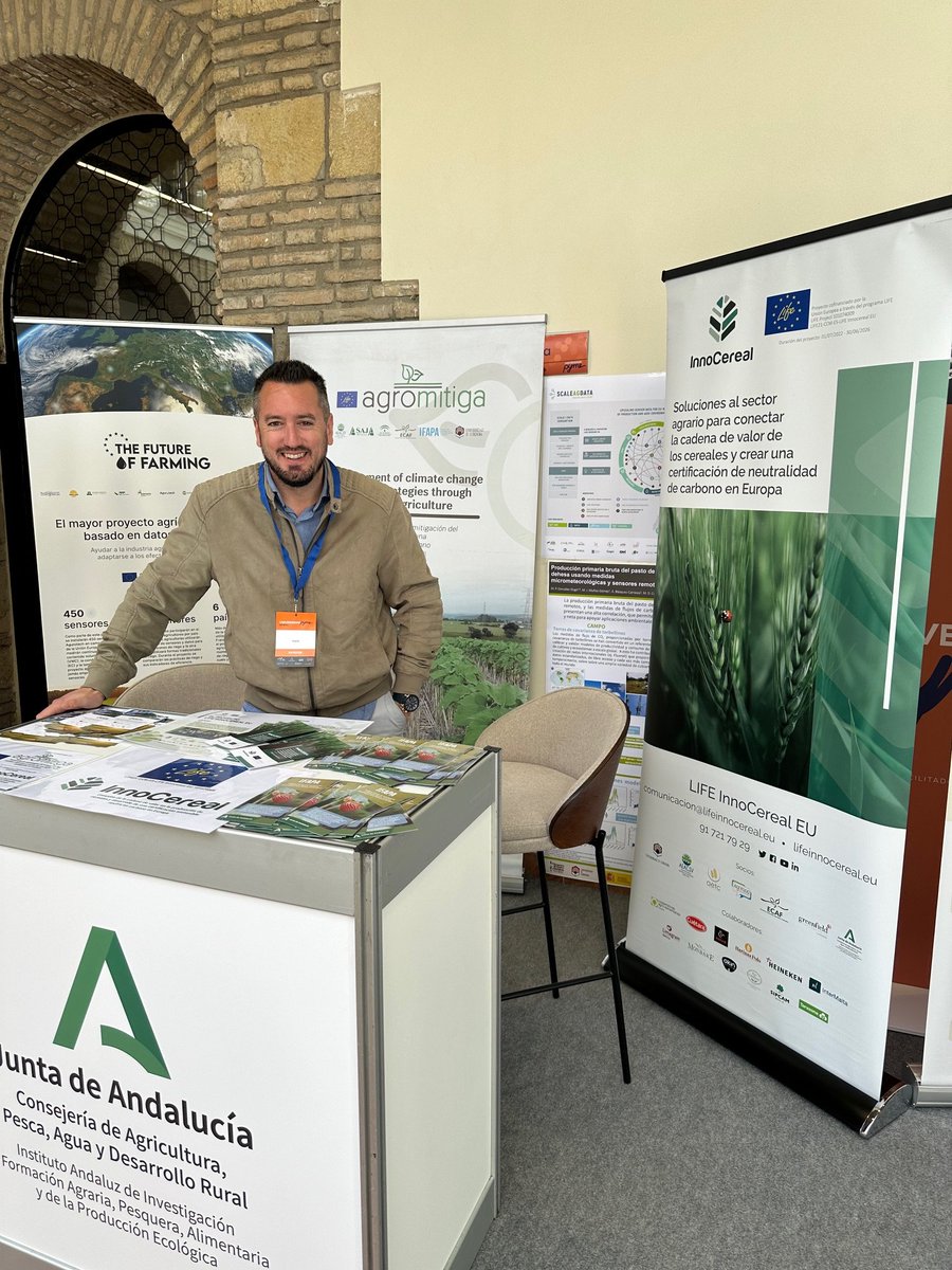 Life Innocereal EU (@life_innocereal) on Twitter photo 📸Imágenes del proyecto europeo #LIFEInnocerealEU durante la celebración de la jornada 'Sembramos Futuro: Digitalización, Formación y Empleo Agrario' organizada por la <a href="/AndaluciaJunta/">Junta de Andalucía</a>
<a href="/LIFEprogramme/">LIFE Programme</a> #LIFEproject 📸Imágenes del proyecto europeo #LIFEInnocerealEU durante la celebración de la jornada 'Sembramos Futuro: Digitalización, Formación y Empleo Agrario' organizada por la <a href="/AndaluciaJunta/">Junta de Andalucía</a>
<a href="/LIFEprogramme/">LIFE Programme</a> #LIFEproject