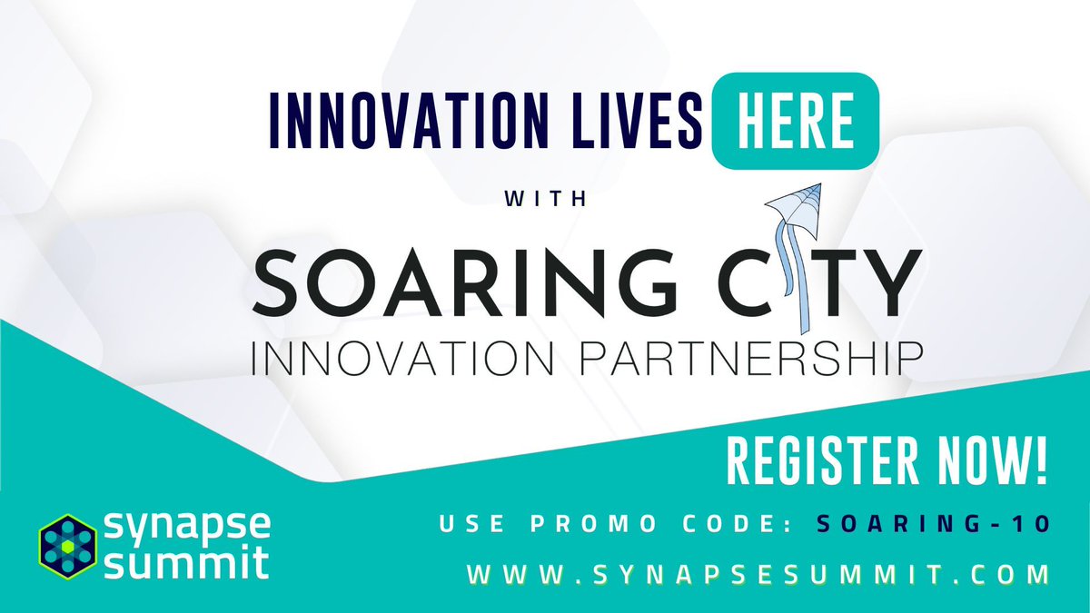 We're one week from the @synapseFL Summit, Tampa's premiere gathering of visionaries, change-makers, doers, and risk-takers! Check out this stellar list of over 100 speakers on the agenda buff.ly/42GQbw1