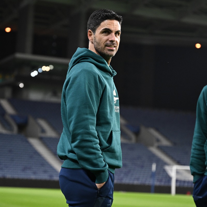 Arsenal's tweet photo. 💬 "I’m really impressed with Porto, I know the manager really well and the history that they have."

The boss is expecting a tough test in our Champions League last-16 first leg this evening 👇