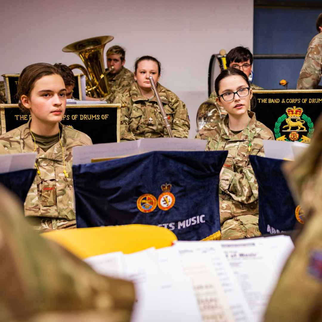 Hands up if you play a musical instrument 🎺🥁🎷! Did you know by playing an instrument you can build skills surrounding memory, time management and teamwork! Speak to your detachment commander for more details or head over to our website! #armycadetsuk #armycadetmusic #music