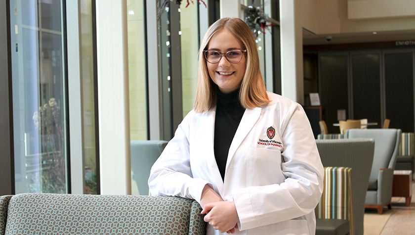 UWMadPharmacy's tweet photo. PharmD student Morgan Oettinger was selected by the national ACT Pharmacy Collaborative (@actforpharmacy) to participate in the inaugural Community Pharmacy Student Scholar Leaders Program!

See what she will learn through this prestigious program: https://t.co/eUYY9Wk9Ei https://t.co/Y7av0DVjQd