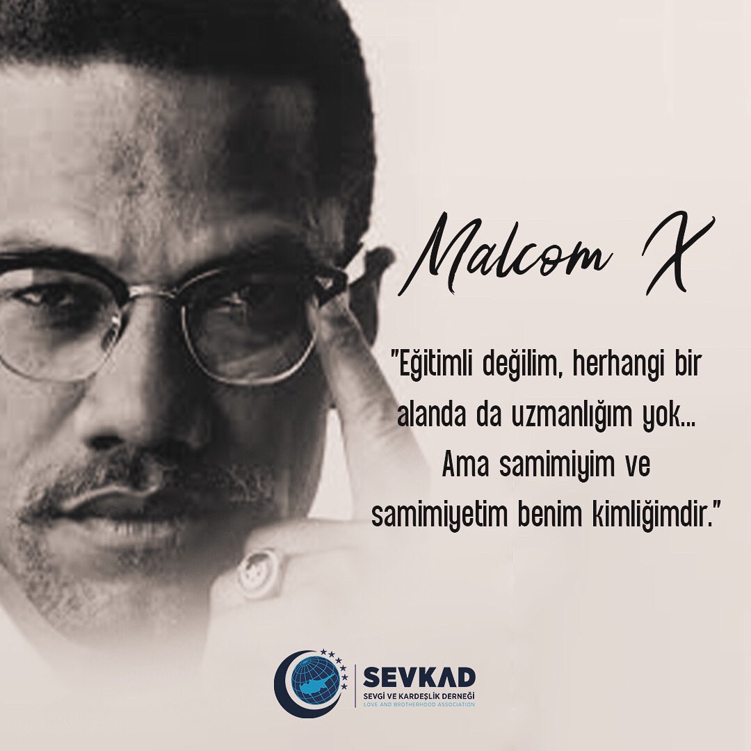 #MalcomX #RahmetleAnıyoruz