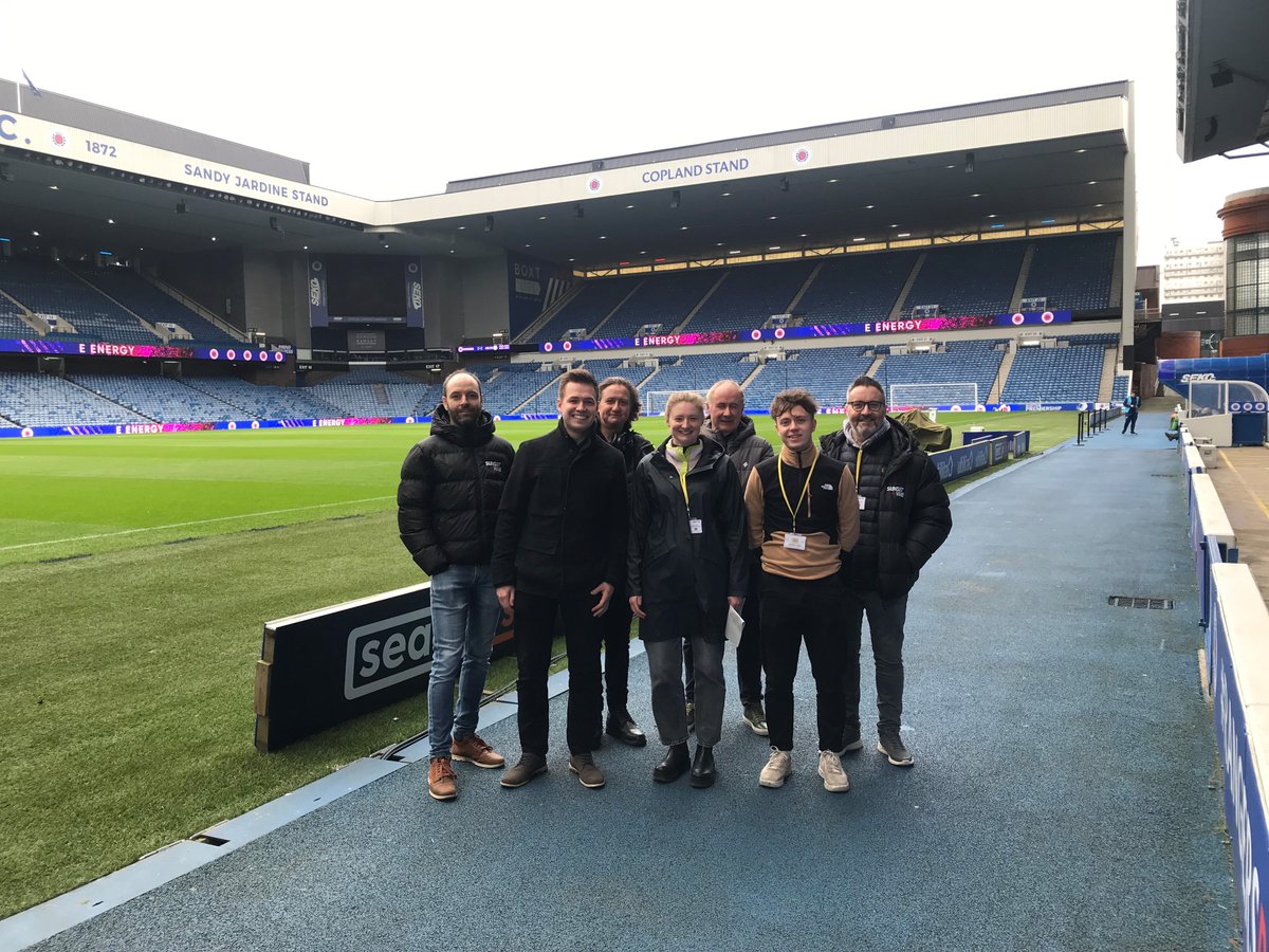 Old rivalries 🔵🟢 Our team in Scotland were at Ibrox with BBC Alba last weekend to help produce an entertaining Old Firm derby in the Scottish Women's Premier League. The spoils were shared, leaving Rangers 4 points clear ahead of their rivals at the top 🔝 @bbcalba @SWPL