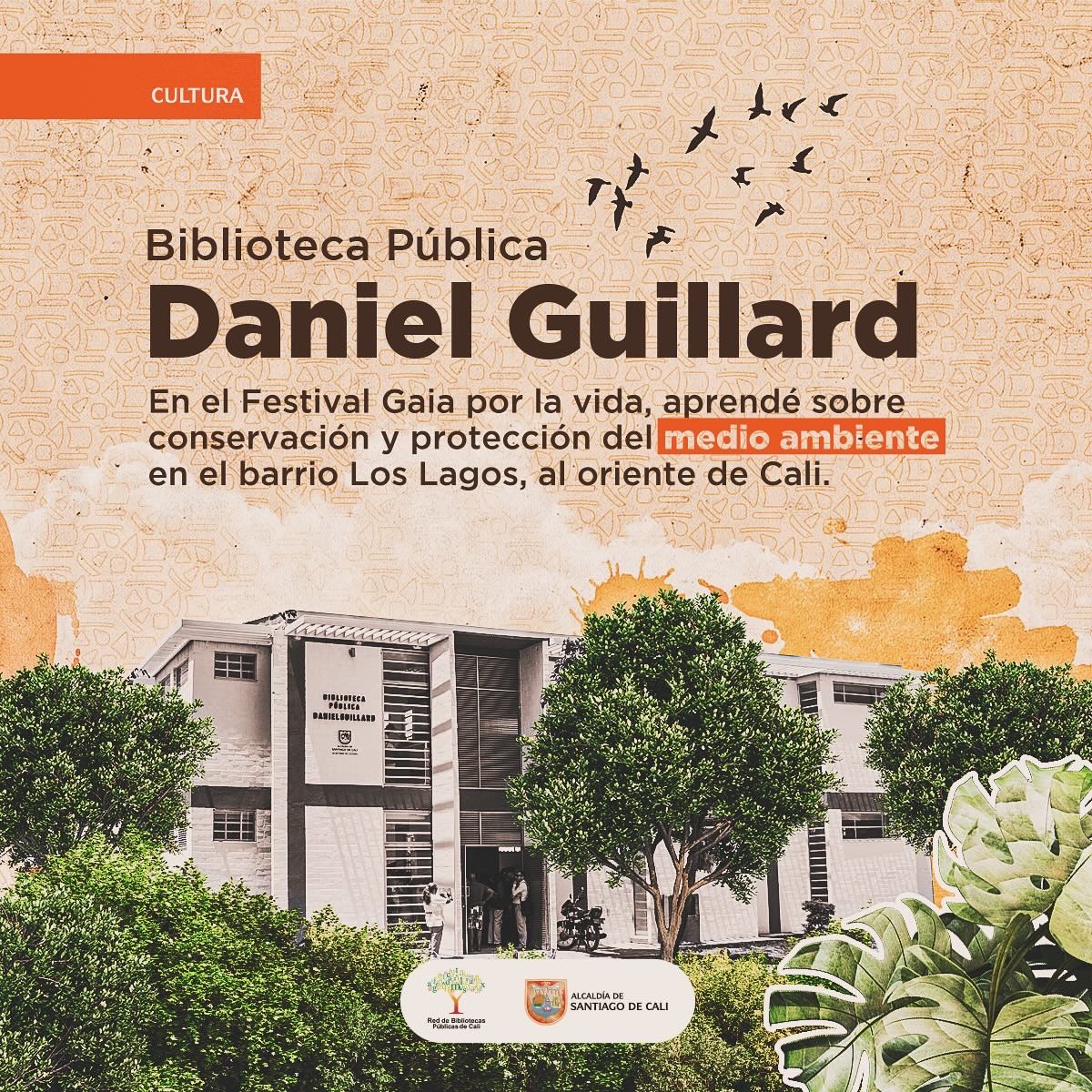 CaliCultura's tweet photo. Visítalas 🚀
📚Biblioteca Pública de Los Andes.
📚Biblioteca Pública Centro Cultural La Leonera (Vía a Felidia, corregimiento La Leonera).
📚Biblioteca Pública Daniel Guillard: Cra. 26t #72w 23, barrio Los Lagos.
#caliescop16🌱 https://t.co/SH1suSaoOK