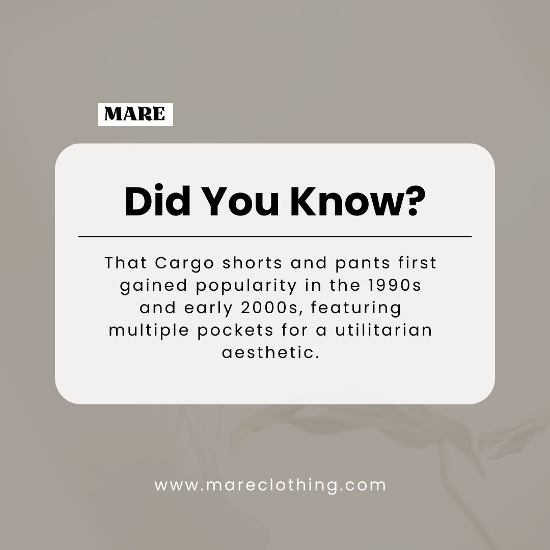 Fashion facts with MARE!✨

#mareclothing #mare #fashionfacts