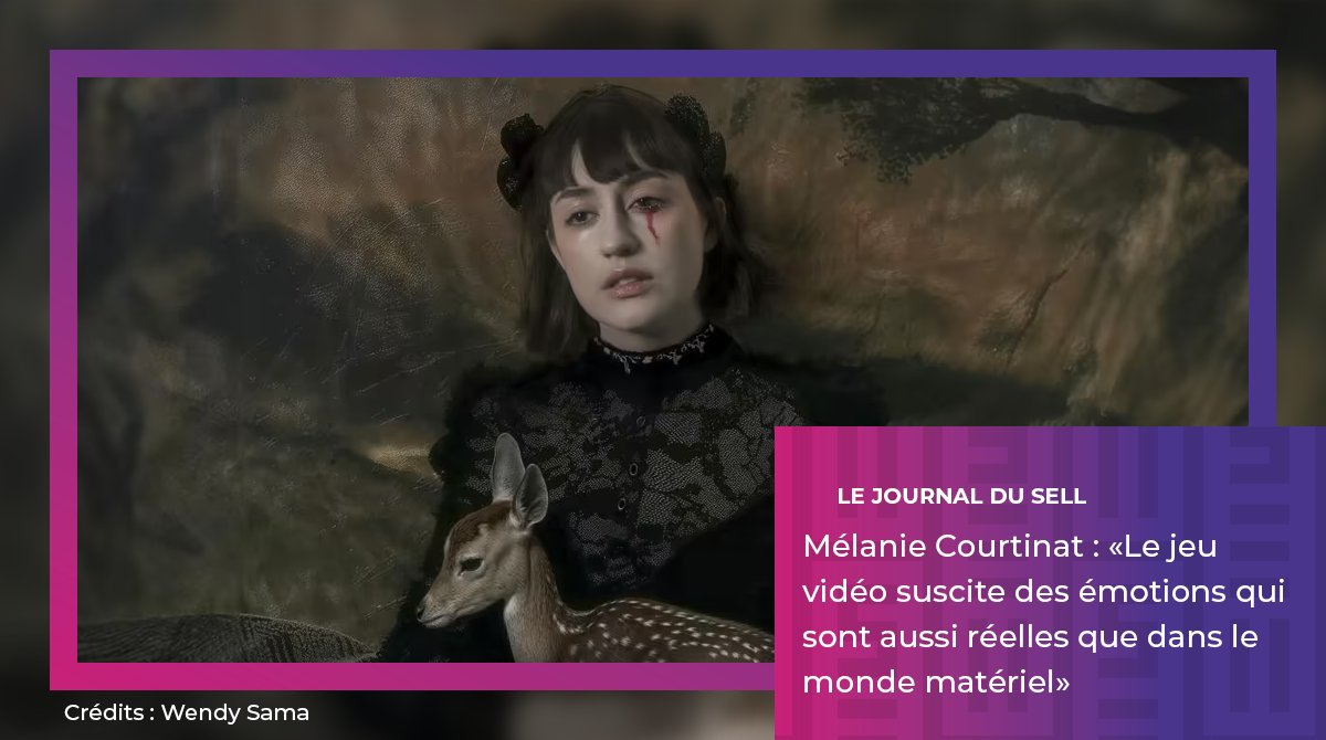 3️⃣🌐Découvrez l'univers du JV à travers le regard de #MélanieCourtinat, créatrice de mondes numériques, pour qui les émotions suscitées par les jeux sont aussi réelles que dans le monde matériel.

Lire l'article ▶️bit.ly/SELL_MelanieCo…