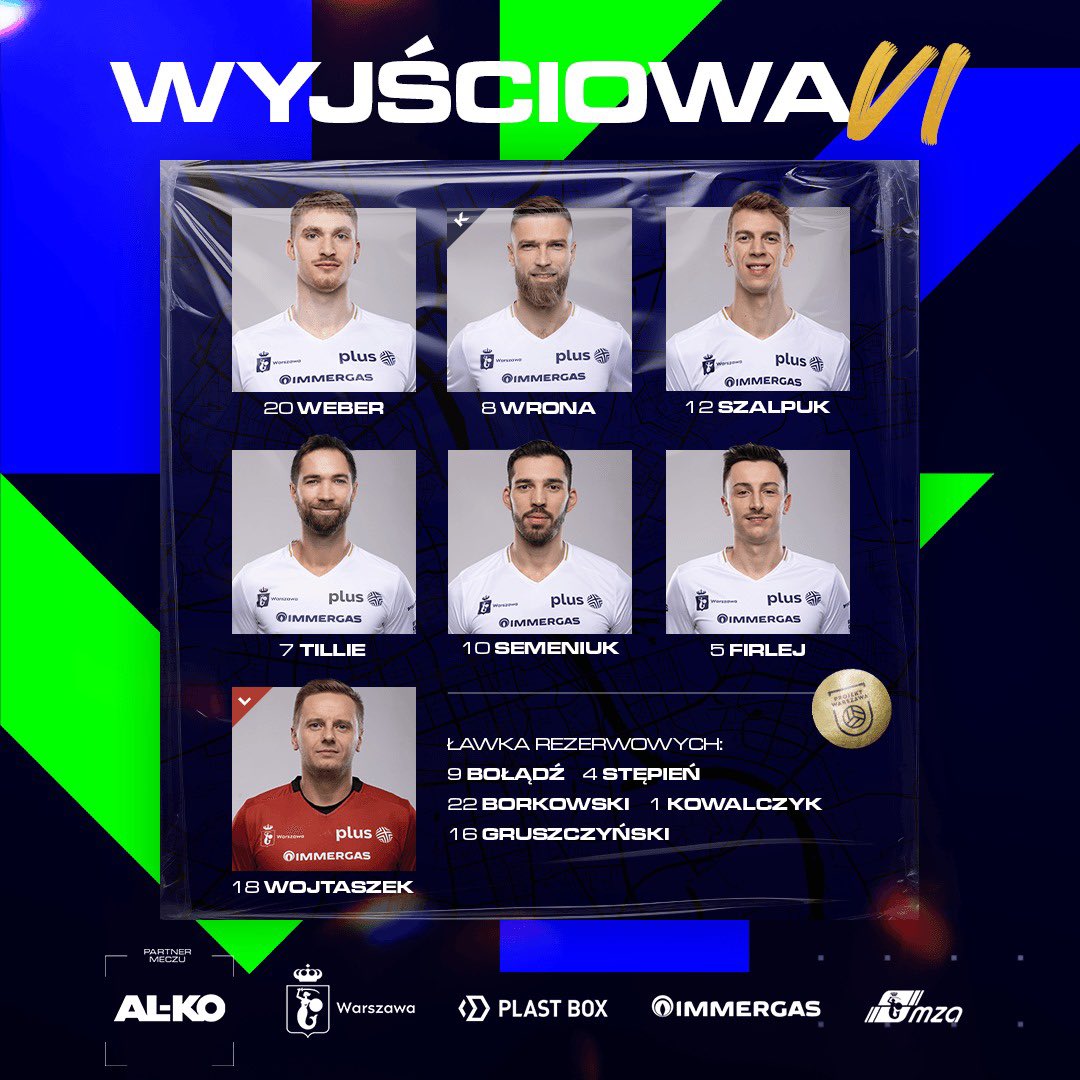 projektwarszawa's tweet photo. FINAŁ CZAS ZACZĄĆ! 🏆

Walczymy w finałowym meczu #CEVChallengeCup z @VeroVolley 🔥

Mocno kibicujcie w COS Torwar oraz w Polsacie Sport 📺

#PlusLiga #WARMON https://t.co/F2thcn754y