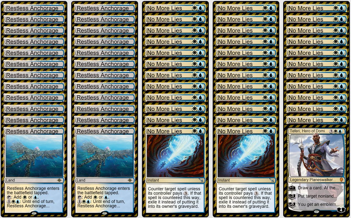 Not playing Pro Tour Chicago but this is what I would register!