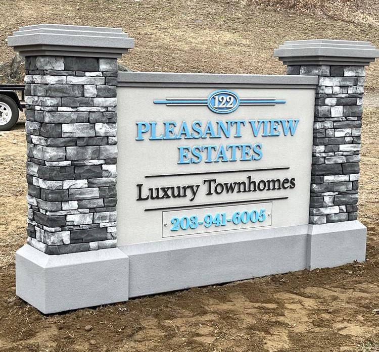 gforcesigns's tweet image. Monument signs are the way to make a statement with your free standing signage. With many material and finish options they offer an almost endless number of branding possibilities. Contact G-Force Signs &amp;amp; Graphics today! 860-787-5338

#branding #signs #monumentsigns