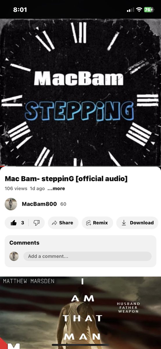 Macbam18's tweet photo. Out on YouTube 🔥🔥 view,like,comment, nd subscribe https://t.co/Or4e2Tmhi9 #highlights #upcomingartist #music #hiphop #rap #viralvideo #snippet🔥 #musiclife #musicproduction #followers #UnsignedArtist @AppleMusic @BIGHIT_MUSIC @BETMusic @Music https://t.co/HNvBUBxaf7