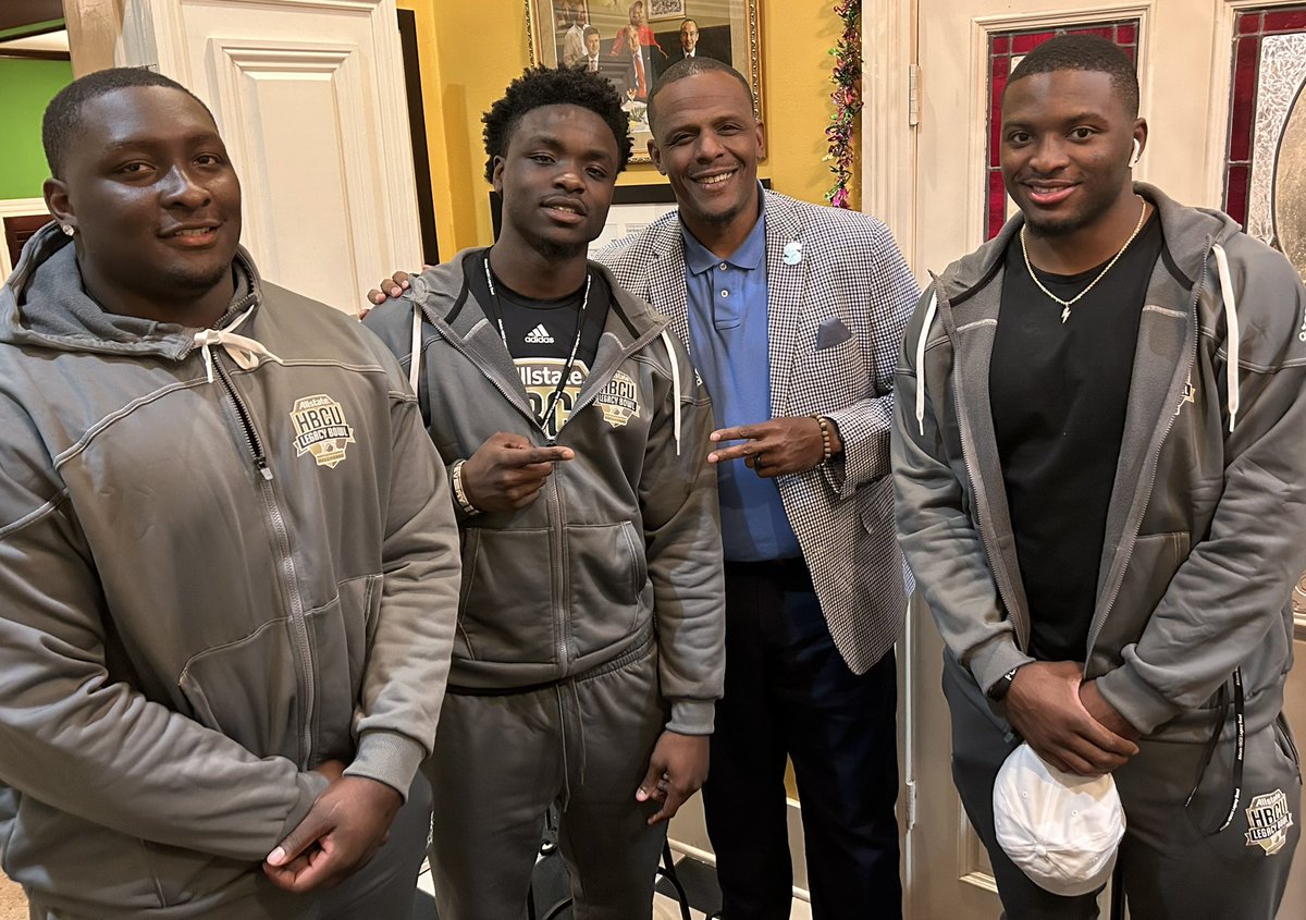 Chennis Berry (@coachberry77) on Twitter photo Enjoying the events at the Legacy Bowl 2024 with 3 Bulldogs 🐶🐶🐶<a href="/patrick_godbolt/">PG</a> <a href="/__34los/">Jeblonski Green Jr</a> & Malcolm McGhee! <a href="/HBCULegacyBowl/">HBCU LEGACY BOWL</a> Enjoying the events at the Legacy Bowl 2024 with 3 Bulldogs 🐶🐶🐶<a href="/patrick_godbolt/">PG</a> <a href="/__34los/">Jeblonski Green Jr</a> & Malcolm McGhee! <a href="/HBCULegacyBowl/">HBCU LEGACY BOWL</a>