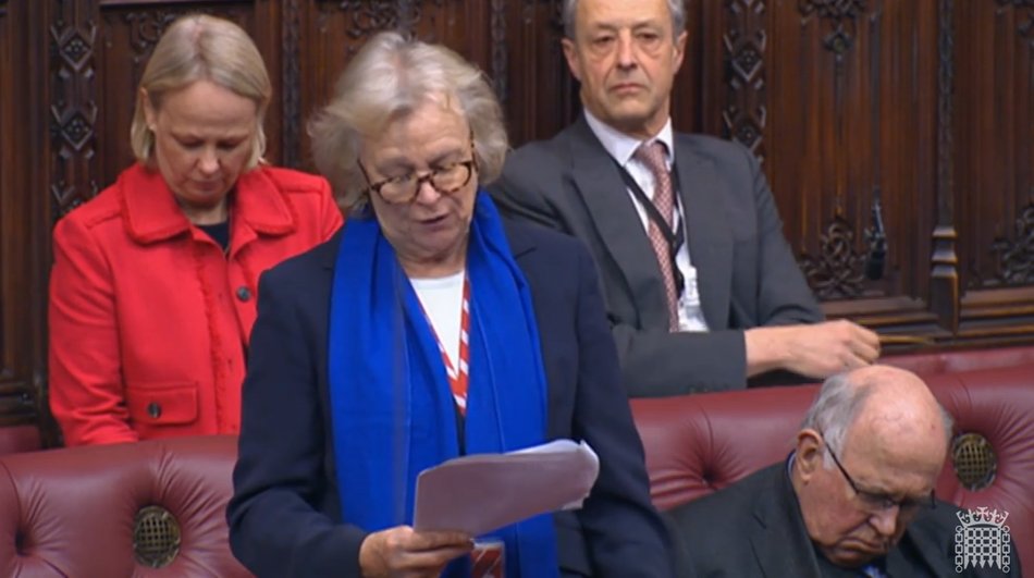 Conservative Peer @HodgsonFiona is speaking powerfully at the Second Reading of the Animal Welfare (Livestock Exports) Bill - stating that once animals leave our shores 'there is no control over how they are kept or slaughtered' #BanLiveExports