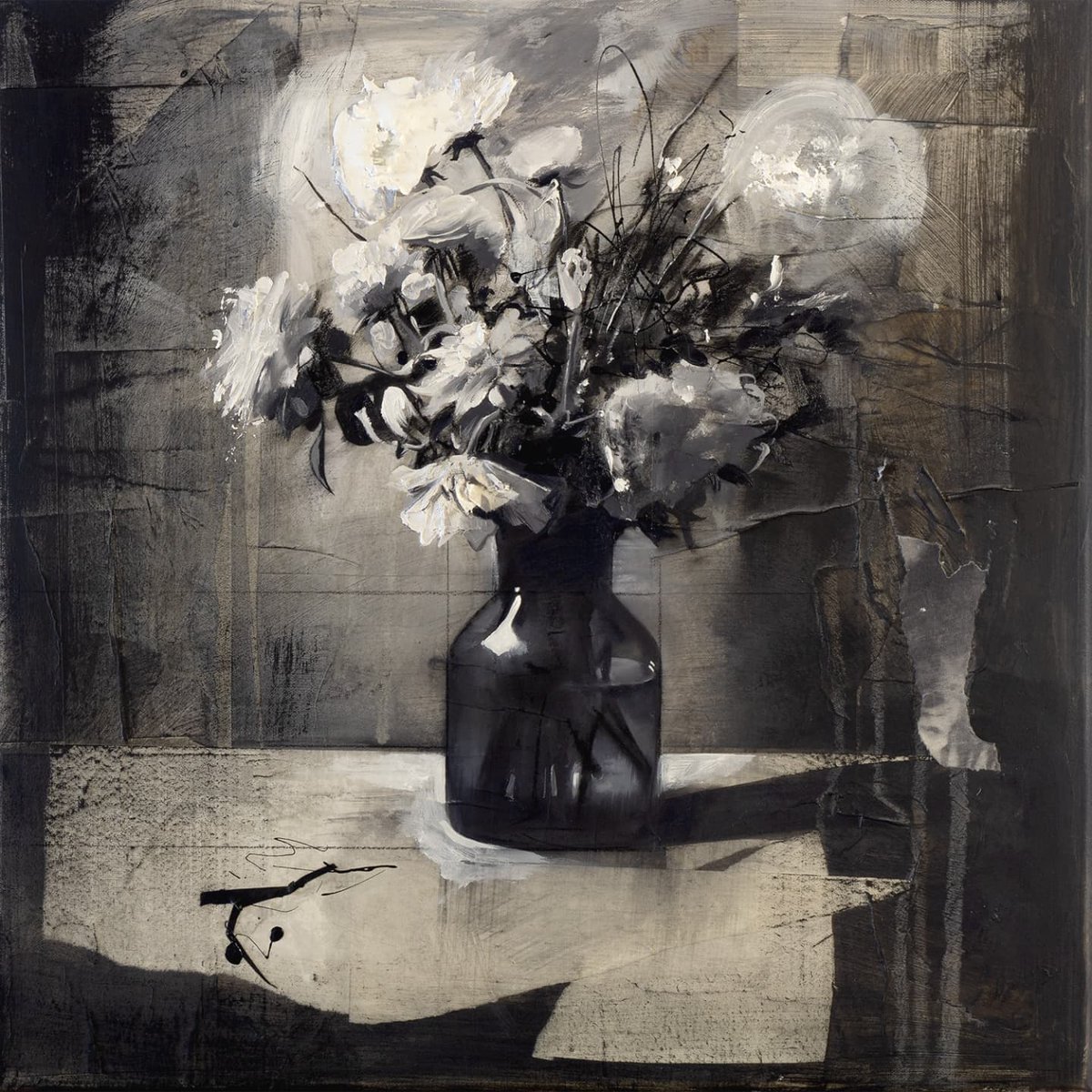 Still life mixed media 60x60cm

#art #painting #flowers