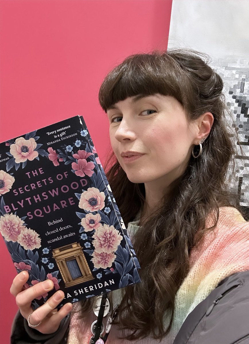 GGallerina's tweet photo. Defending my hotly contested title of @sarasheridan stan-in-chief by purchasing my second copy of #TheSecretsOfBlythswoodSquare this fortnight. But who’s the lucky recipient? Hint hint: this beautiful book is off to its forever home in a coveted @CILIPScotland tote bag… 💙📖🌸 https://t.co/Q8A9RA2XL6