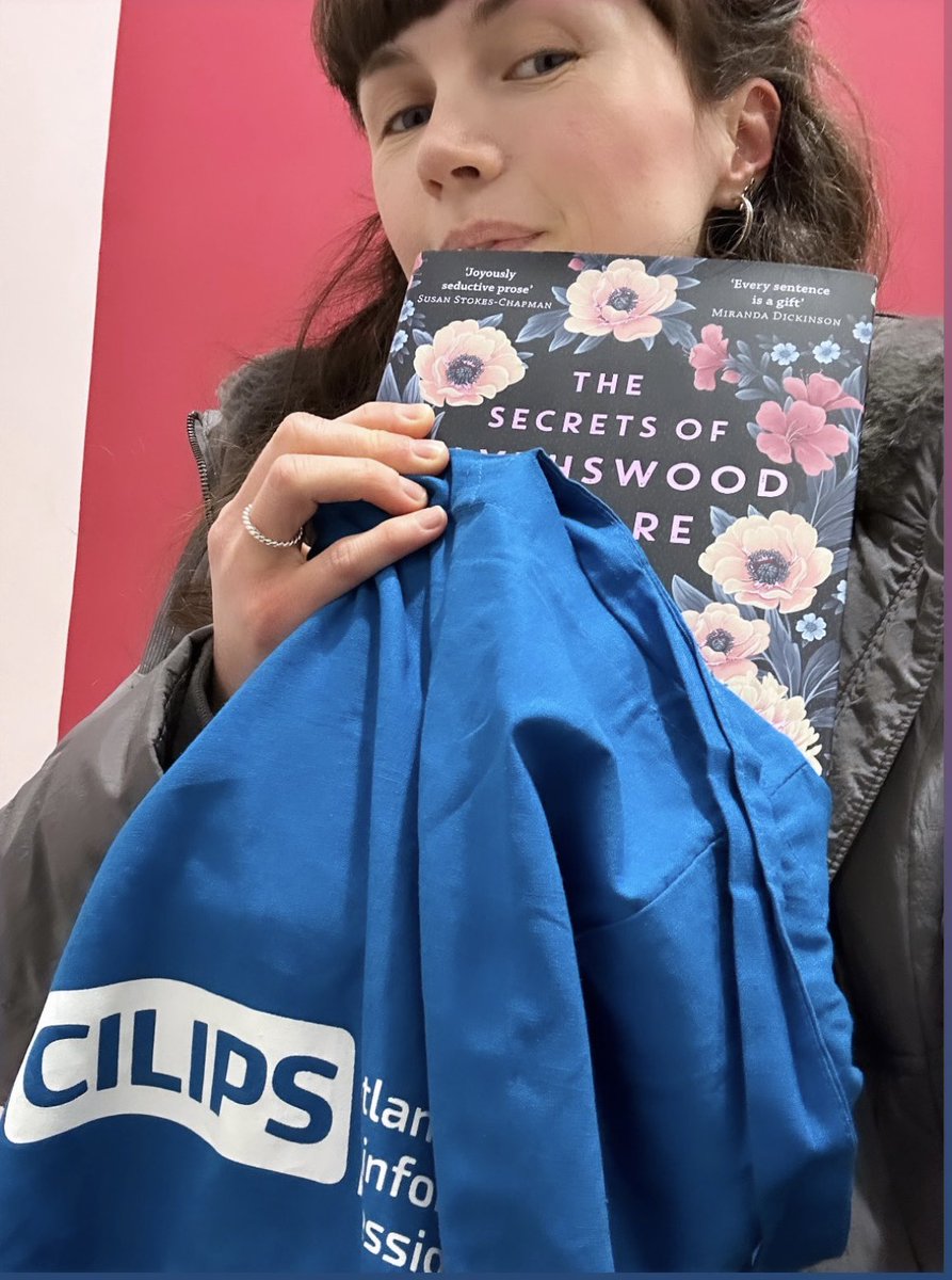 GGallerina's tweet photo. Defending my hotly contested title of @sarasheridan stan-in-chief by purchasing my second copy of #TheSecretsOfBlythswoodSquare this fortnight. But who’s the lucky recipient? Hint hint: this beautiful book is off to its forever home in a coveted @CILIPScotland tote bag… 💙📖🌸 https://t.co/Q8A9RA2XL6