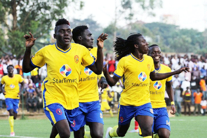 #LegendaryKasasiroBoys On this day in 2018 @KCCAFC defeated @CNaPS_Mada 1-0 in the return leg of @CAFCLCC league it ended 2-2 on aggregate but KCCA qualified on away goals rule having lost first leg 2-1 in Antananarivo @MucureeziP scored in 63rd minute off @kizza_mustafa cross