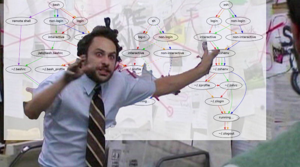 thorstenball's tweet image. &quot;It&apos;s super simple: just start an interactive shell. That way you get your .zprofile loaded, your .zshrc, and you inherit from the environment that the parent process already except. well except if you start a standalone login shell, in which cas-
