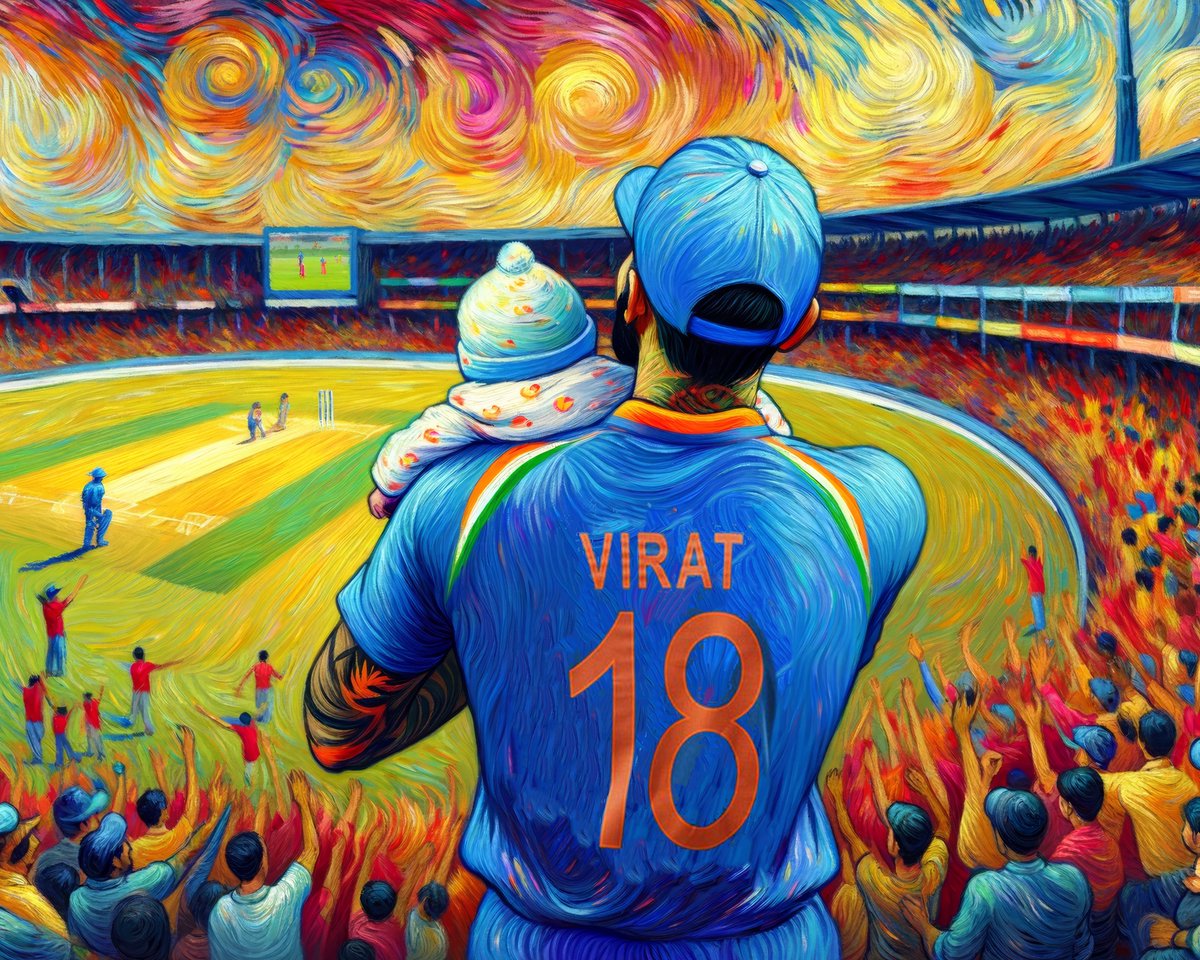saipatro's tweet photo. Welcome to the world, #Akaay Born into cricket royalty, will he swing a bat like dad #ViratKohli, or will he navigate the future with #AI? 🏏👾 #AkaayKohli #EraOfAI 
Send your wishes for the journey ahead, filled with love, learning, and innovation! https://t.co/zifl36K8HA