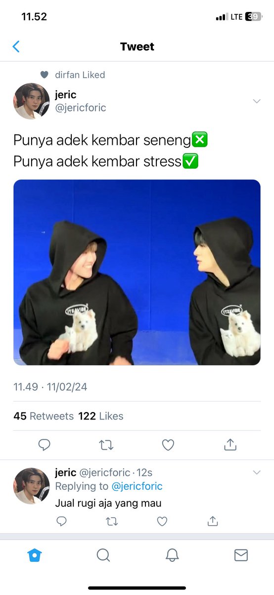 armaraher's tweet photo. Jeric vs Nana Nono

— Jaehyun au. https://t.co/I2o9t3dcqv