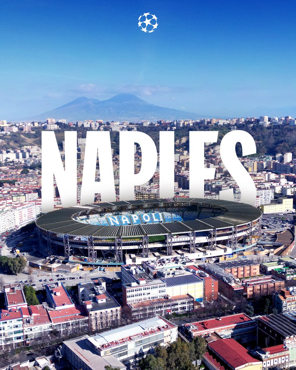 ChampionsLeague's tweet photo. Napoli vs Barcelona ⌛️

🧐 Who are you backing? 

#UCL https://t.co/Fkl4l7OtJe
