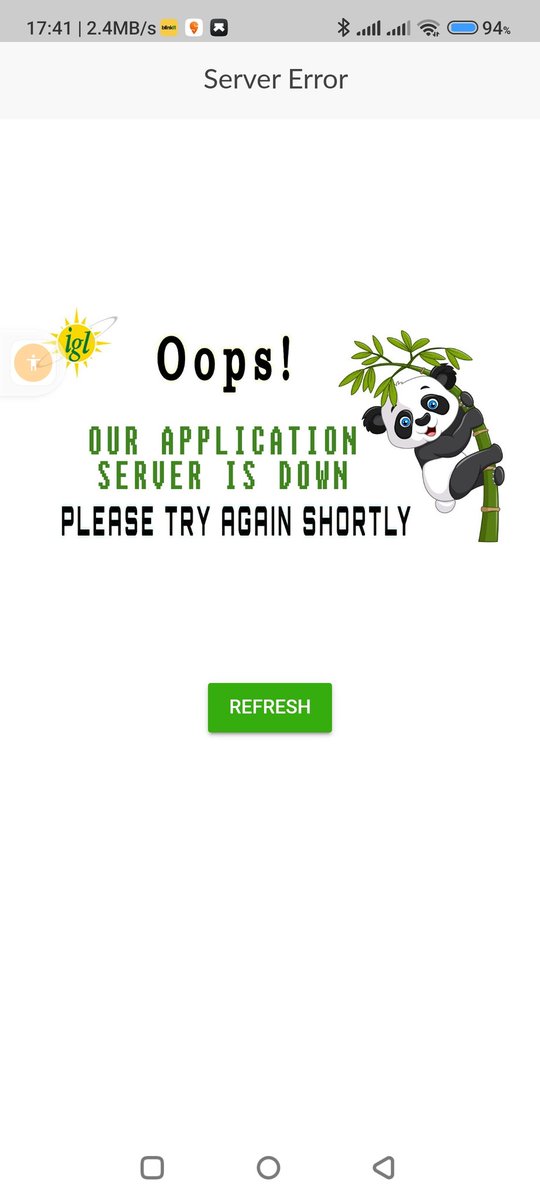 dk_nigam's tweet photo. @IGLSocial server down for long time https://t.co/gP3TzT3Y6I