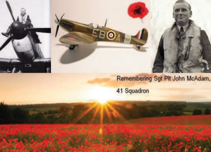 20 Feb 1941. Evening. 41 Squadron Sharing quiet thoughts of John and Robert #SgtPltJohnMcAdam