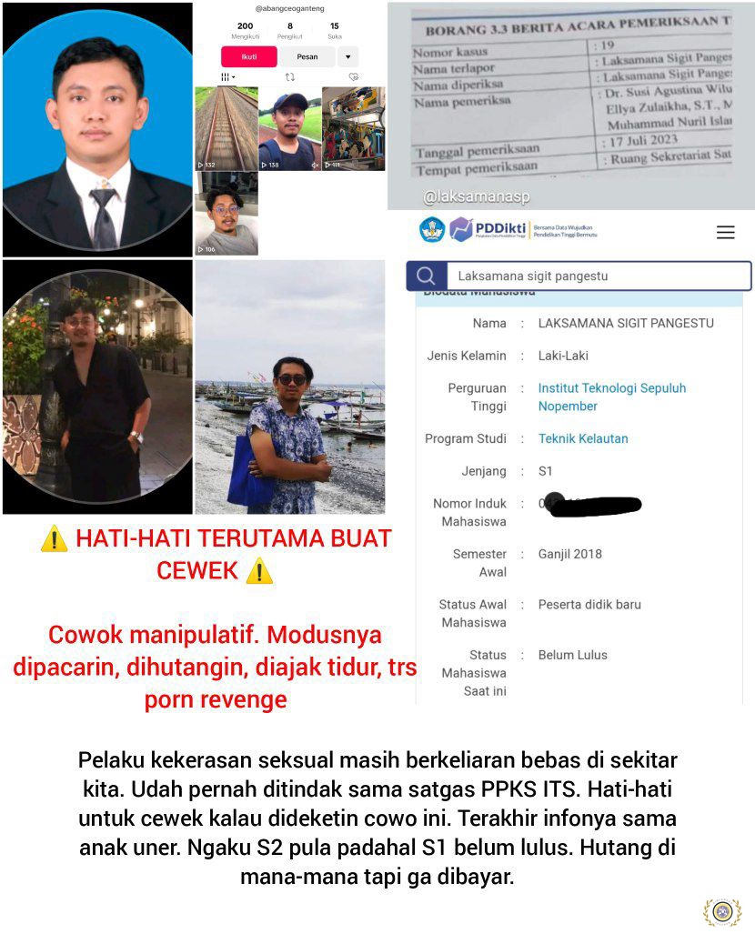 ⚠️ HATI-HATI ⚠️

Halo rek minta waktunya sebentar buat baca. Minta tolong disebarin juga ya. Stay safe semua, sehat selalu. 🙏 -uner