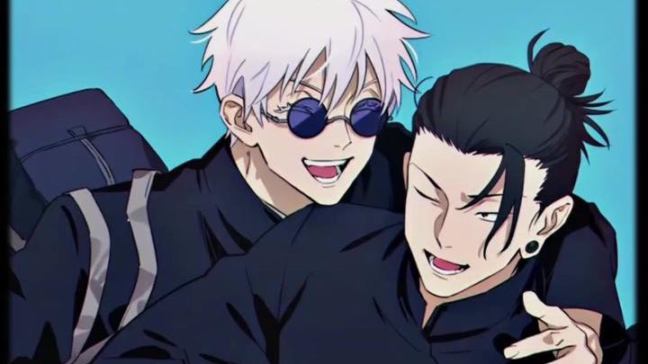 sukinayuta's tweet photo. HA ITS REALLY GOJO &amp; GETO 😭 SATOSUGU 🖤🤍 https://t.co/RbBSiKgZJm