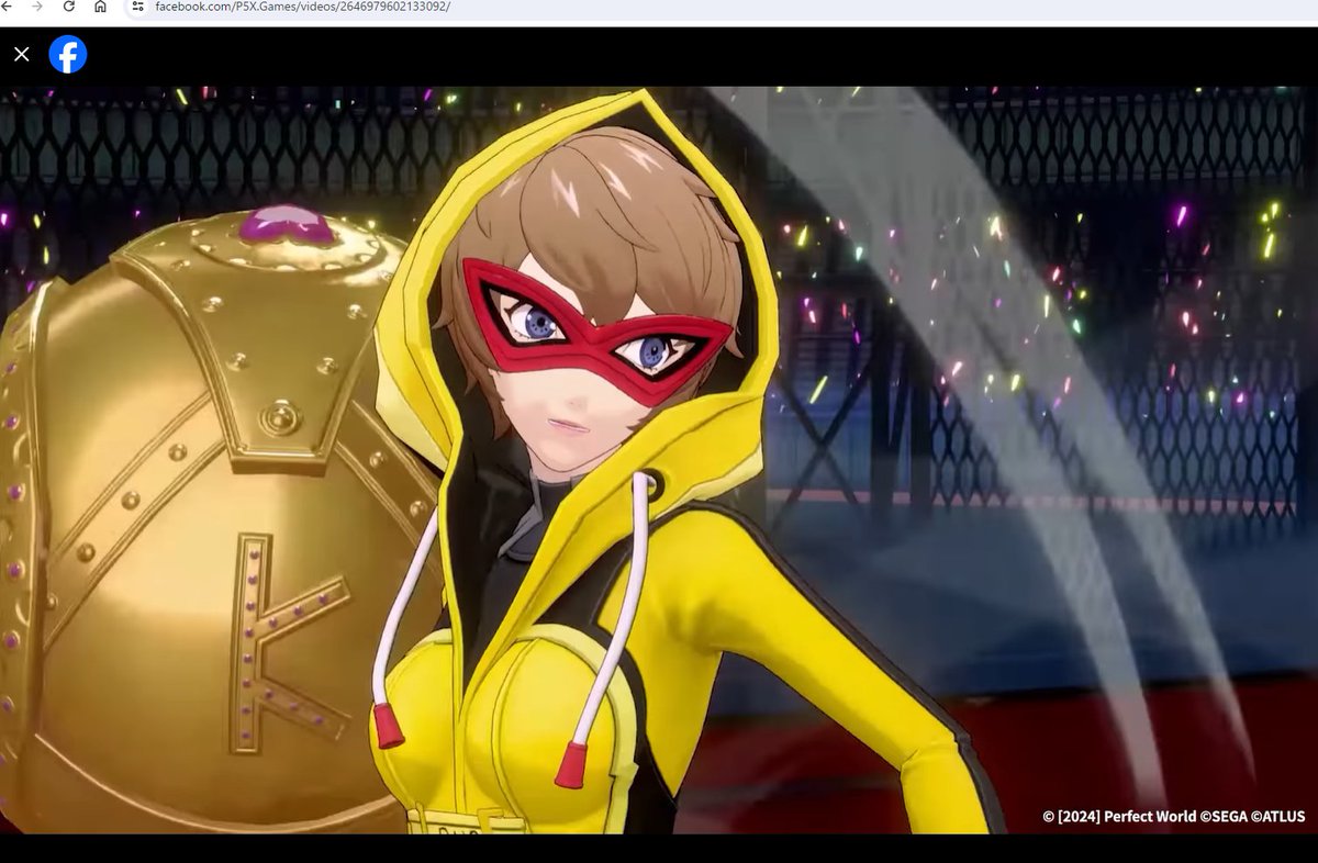 P5X】新井素羽/クローザーのキャラ紹介PV動画 公式FBで先行して公開