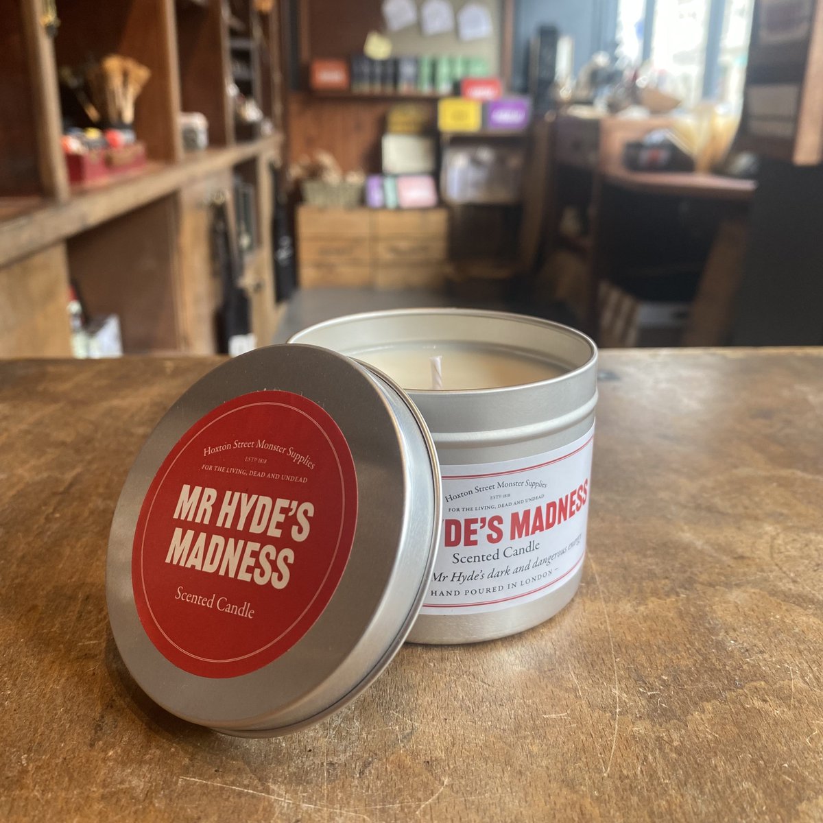 🕯️Smoky Delights

Indulge Mr Hyde's dark and dangerous energy with our new candle range. 

Once lit, your lair will be enveloped by a rich espresso scent that creates an atmosphere of wild abandon...