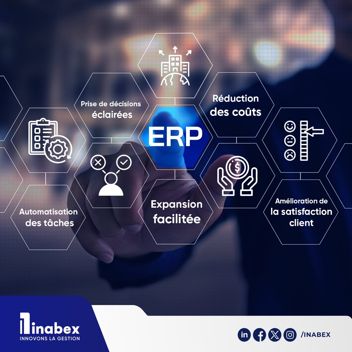 inabexsolutions's tweet photo. Boostez la croissance de votre entreprise grâce à un système ERP (Enterprise Resource Planning) !
📷Les ERP ne sont pas seulement des outils de gestion, ce sont des accélérateurs de réussite.
Libérez le potentiel inexploité de votre entreprise ! 📷📷
#inabex #gestiondentreprise https://t.co/B2b99Sdpnn