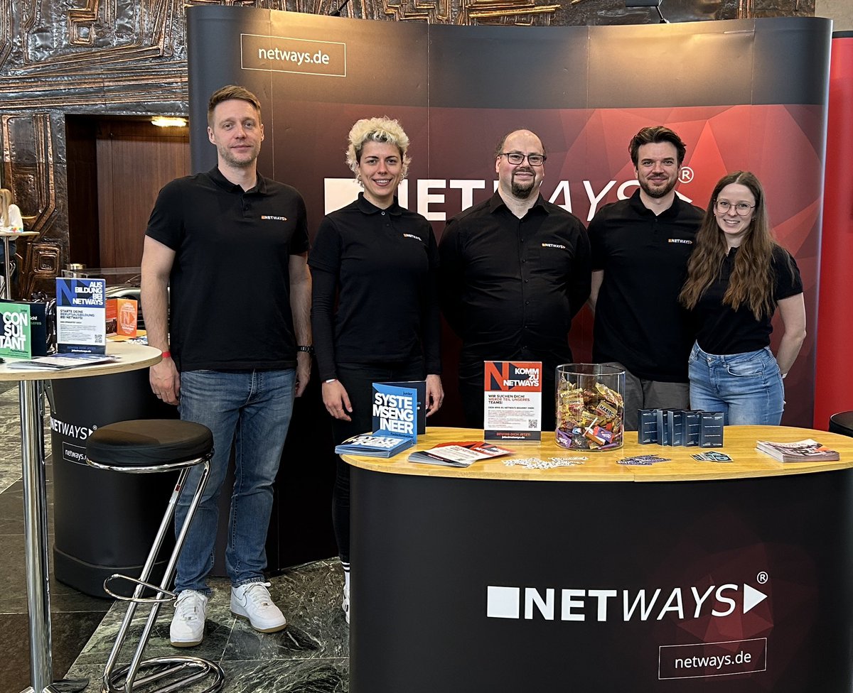 #teamnetways ist heute auf der Jobmesse in Nürnberg vertreten. 🧑‍💻
Schaut unbedingt bei uns vorbei, um unser Team sowie Ausbildungs- und Karrieremöglichkeiten im #IT-Bereich kennenzulernen!

#fachinformatiker #ausbildung #developer #opensource #consultant #systemsengineer