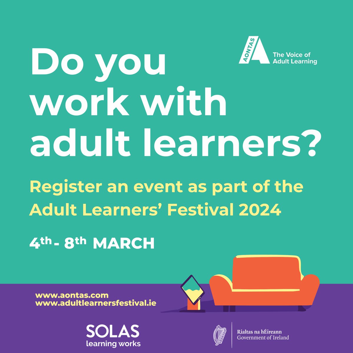 There are still resource packs available for groups submitting events as part of the #ALF24! 🎉 Check out adultlearnersfestival.ie to submit or reach out at ALF@aontas.com if you have questions about crafting your event. #FindYourselfHere