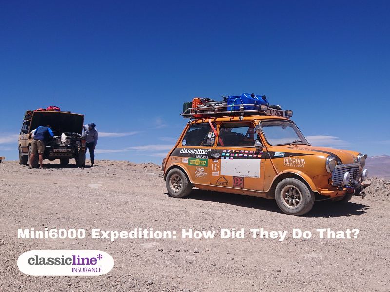 When your road trip takes place on the side of a soaring volcano, 150 miles from the nearest settlement, in a couple of unreliable classic cars?

Things can get tough pretty quickly. And if you get it wrong, lives could be at risk...

bit.ly/Mini6000Expedi…