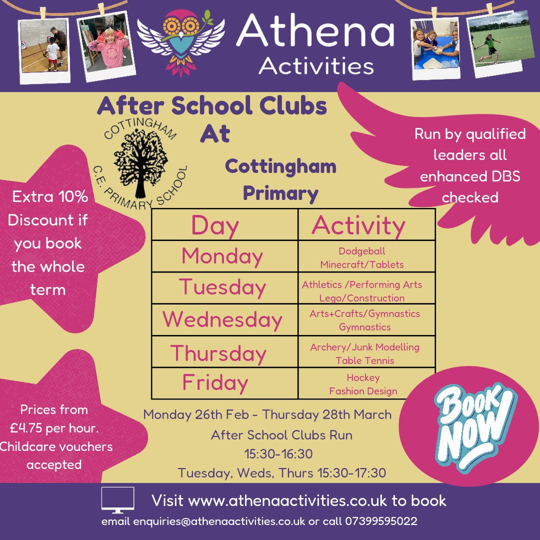 Athena Activities tweet media