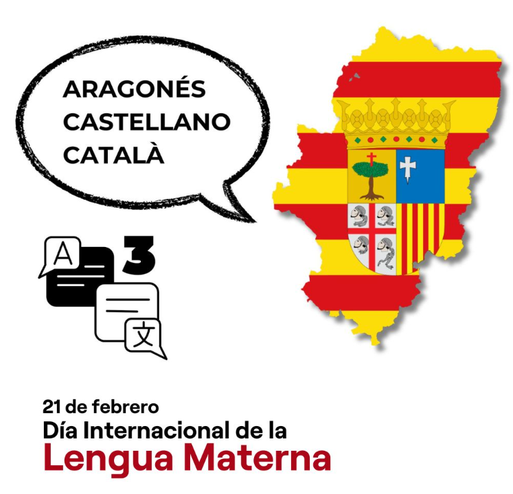 TomasGuitarte's tweet photo. 🗣️Hoy conmemoramos el Día Internacional de la Lengua Materna.  

Como aragoneses, defendemos la diversidad y la cultura de Aragón, poniendo en valor las lenguas que aquí se hablan; castellano, catalán y aragonés. https://t.co/LW2GElgqOJ
