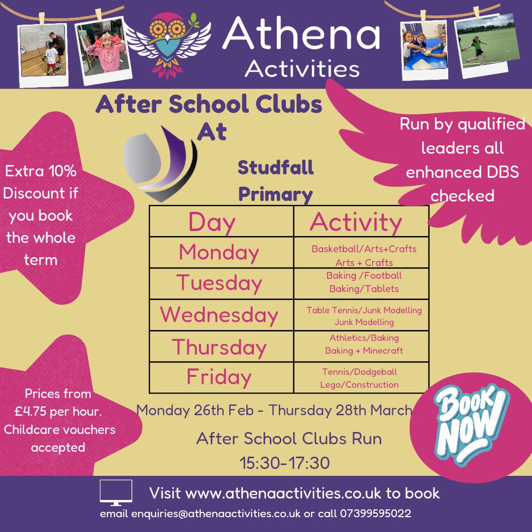 Athena Activities tweet media