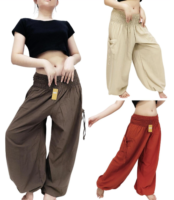 Harempants_th's tweet photo. Cotton Harem Pants Smocked Waist with 2 Side Pockets 

https://t.co/2gksuiaZIa https://t.co/LIXWtmygiz