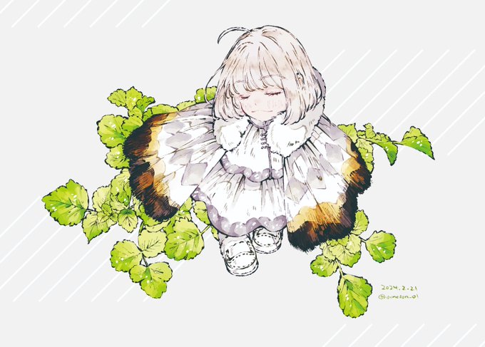 「bangs from above」 illustration images(Latest)